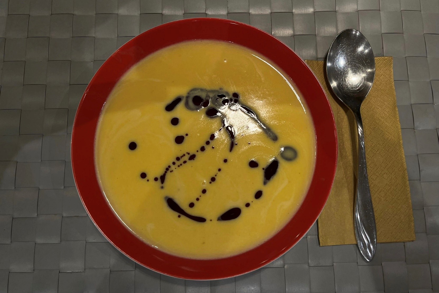 Kürbiscreme Suppe